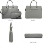 Dasein Laptop Bag for Women 14 Inch Computer Shoulder Bag Large Capacity Messenger Bag Business Office Professional Work Tote