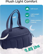 BAGSMART Gym Bag for Women, Duffle Bag for Travel with Wet Pocket, Lightweight Carry on Weekender Duffel, Water Resistant