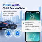 Mini Magnetic GPS Tracker for Vehicles IP65 Waterproof Real-Time Hidden Tracking Device Compatible with Android Only, Anti-Theft Car Tracker for Truck, Motorcycle, Assets（Android Only）