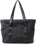 BAGSMART Tote Bag for Women, Tote Bag with Zipper Work Tote with Compartments Nurse Shoulder Hanbag for Travel, Gym