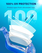 Aegend Swim Goggles, Swimming Goggles No Leaking Full Protection Adult Men Women Youth