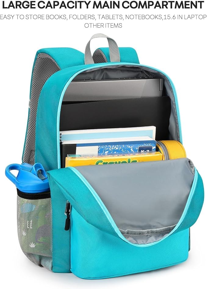 mibasies Kids Backpack for Boys 5-9: Large Boys Backpack for Elementary School