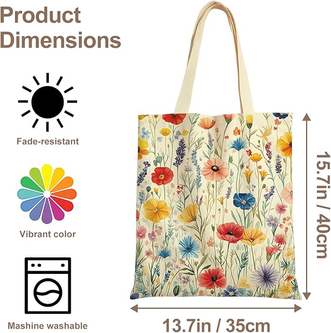 ANNA QUEEN Cat Tote Bag Shoulder Bag Handle Bag for Gym Yoga Picnic Beach Kitchen Reusable