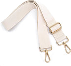 S&loyoe Thickened Solid Color Purse Straps Replacement Crossbody Bag Strap Adjustable Wide Guitar Straps for Handbags 1.5inch