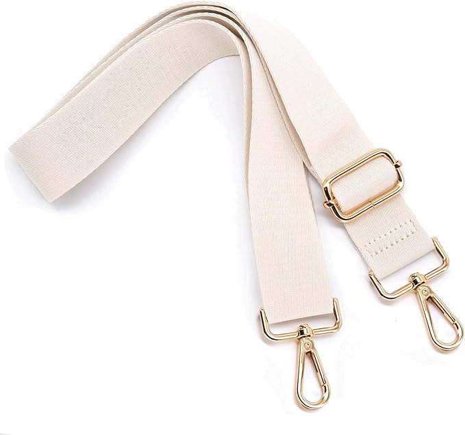 S&loyoe Thickened Solid Color Purse Straps Replacement Crossbody Bag Strap Adjustable Wide Guitar Straps for Handbags 1.5inch