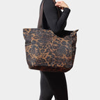 ESVAN Original Floral Tote Bag Large Shoulder Bag with Multi Pockets for Gym Travel Beach Daily Bags