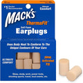 Mack’s ThermaFit Soft Foam Earplugs, 10 Pair - Comfortable Ear Plugs for Sleeping, Snoring, Work, Travel & Loud Events | Made in USA | Newly Upgraded and Improved
