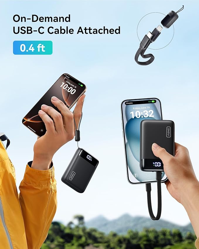 INIU Smallest 20000mAh Portable Charger+ 45W Power Bank