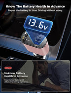 SUPERONE 【Upgraded】 Retractable Car Charger 4 in 1, Fast Car Phone Charger with Cord 2.6ft, USB C Car Charger Adapter, Compatible with iPhone 17/16/15/15 Pro Max/14/13/12/11, Galaxy, Pixel