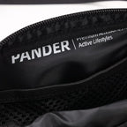 Pander Mini Belt Bag – Ultra Compact, Fits 6.7” Phone, Lipstick, Earbuds, Essentials, Small Crossbody Waist Purse, Black Onyx