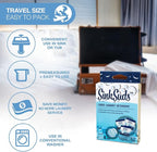 SinkSuds Travel Laundry Detergent Liquid Soap + Odor Eliminator for All Fabrics Including Delicates, Sink-Packets, 0.25 Fl Oz (Pack of 16)