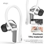 elago Ear Hooks Designed for Samsung Galaxy Buds 3 &Galaxy Buds 3 Pro Earbuds Accessories, Anti-Slip, Ergonomic Design, Comfortable Fit (White)