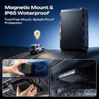 CXK GPS Tracker for Vehicles, 6-Month Battery Life 4G Global Tracker Device for Vehicles with Real Time Alert Strong Magnet, IP65 Waterproof Car Traker 180-Day Location History Subscription Needed