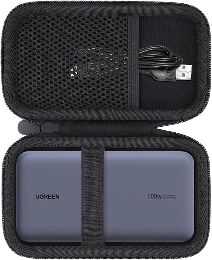 Hard Portable Travel Case Compatible with UGREEN Power Bank 20000mAh 100W Portable Charger,Case Only