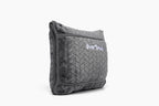 EverSnug Travel Blanket & Pillow 68x42 - Premium Ultra-Soft Microfleece 2 in 1 Compact & Packable Flight Blanket with Soft Bag Pillowcase, Hand Luggage Sleeve and Backpack Clip (Grey)