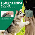 Dog Travel Kit 7-in-1 – Collapsible Bowls, Water Bottle, Treat Pouch, Waste Bag Holder, Strap & Carry Bag – Portable Pet Travel Essentials for Walks, Hiking, Road Trips & Everyday Use – PawCue