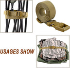 MAGARROW 24" 40" 60" 100" Strap Buckle Packing Straps Adjustable 1-Inch Belt