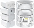 GREPHONE iPhone Charger Fast Charging,20W PD USB C Wall Charger 4 Pack with 6FT Fast Charging Cable - Fast Charger for iPhone 14/14 Pro Max/13/13 Pro/12/12 Pro/11/11 Pro/XS, iPad
