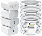 GREPHONE iPhone Charger Fast Charging,20W PD USB C Wall Charger 4 Pack with 6FT Fast Charging Cable - Fast Charger for iPhone 14/14 Pro Max/13/13 Pro/12/12 Pro/11/11 Pro/XS, iPad