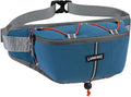Fanny Pack for Women Men, Water-Resistant Travel Waist Pack with RFID Blocking, Wide Opening Crossbody Belt Bag for Phone, Passport, Small Hip Pack for Running, Hiking, Workout（Blue）
