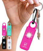 Original Defense® Siren Self-Defense Alarm - 130 dB Keychain Alarm with LED Strobe Light for Women, Children, and Elderly - Police Recommended - (Magenta, 1 Count)