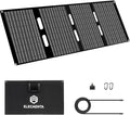 ELECAENTA 40W Solar Panel, USB C, USB A and DC 18V Output, IP68 Waterproof, Foldable Portable ETFE Solar Charger Compatible with iPhone, Samsung, Camping, Hiking, and Outdoor Power Station