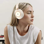 Active Noise Cancelling Headphones, 100H Playtime Headphones Wireless Bluetooth, Bluetooth Headphone with Microphone, Over- Ear Wireless Headphone with Deep Bass for Travel