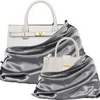 P Pothuiny 2 Pcs Satin Dust Bags for Handbags