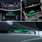 Wireless car Charger Charging pad 15w Non Slip FastCharger for car Wireless Phone Charger for Android for iPhone 11/12/13/14/15/16/17 Pro Max Xs,Samsung Galaxy S20(1M Cable)