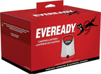 Eveready LED Camping Lantern X-250 (2-Pack), Super Bright Tent Lights, Rugged Water Resistant LED Lanterns, 100 Hour Run-time (Batteries Included), Red and Black