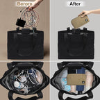 simtoper Small Electronics Organizer Travel Case – Slim Travel Cable Pouch for Small Tech Accessories, Cords, Chargers, Earbuds – Lightweight Mini Tech Bag for Backpack, Business, Travel