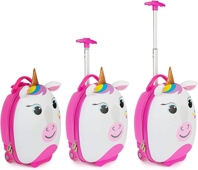 boppi - Children's Suitcase - Tiny Trekker Children's Trolley Suitcase - Boys & Girls Suitcase - Suitable as Cabin Luggage - 17 L