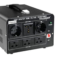 Yinleader 3000W Voltage Converter Transformer(110V to 220V,220V to 110V) Step Up/Down Converter 110/120 Volt - 220/240 Volt w/US Standard Power Cord,Circuit Breaker Protection (VTUS-EU3000)