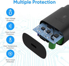 USB Type C Charger Block, 25W Fast Charging Block for Samsung Galaxy S25 S24 Ultra S23 S22 S21 S20 Note20 / iPhone 17 16 15 14 13 Pro Max, Super Fast Wall Charger Plug Power Adapter, 2 Pack