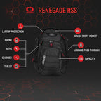 OGIO Renegade Backpack (Renegade, Black)