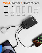 5V 3A/2A 10000mAh Heated Vest Battery Pack, Power Bank for Heated Vest,Chair, Jacket, Blanket with LED Display,Portable Battery Pack for Soleilwear, for KOVNLO, for Yolikeb, for TIDEWE