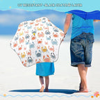 ALAZA Kids Umbrella Stick Umbrellas Cute Umbrella for Boys Girls Toddler UV/Sun Rain Windproof