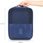 Mossio Shoe Bag Holds 3 Pair of Shoes for Travel and Daily Use Storage Pouch