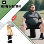 Doseno Upgraded Foldable Stool Thickened, Portable Collapsible Stool Retractable Stool for Fishing, Hiking Tours, BBQ, Parties, Outdoor Activities