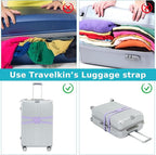 Travelkin Luggage Straps Bag Bungees add a Bag, Luggage Bungee for suitcases Elastic Strap Belt