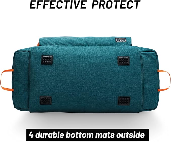 MIER Large Gym Bag for Men Sports Duffle Bag with Shoe Compartment 60L Lightweight Duffel Bags for Workout Fitness Travel