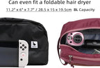 Travel Toiletry Bag 8L, Large Packing Cube with Waterproof TPU Wet/Dry Compartment