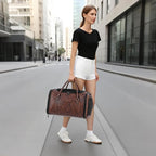 Stylish Leather Pet Carrier for Small Dogs and Cats Up to 15 lbs, Airline Approved Lightweight Travel Tote with Breathable Mesh and Shoulder Strap Coffee