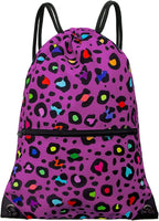 HOLYLUCK Drawstring Backpack Bag Sport Gym Sackpack