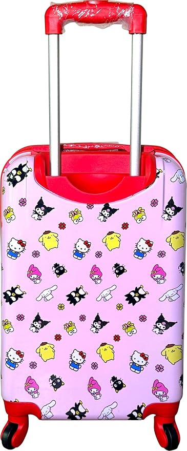 Fast Forward Kids Licensed Hard-Side 21" Spinner Luggage Lightweight Carry-on Suitcase Hello Kitty I