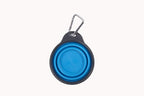 Dexas Pets Collapsible Travel Cup, Small/1 Cup Capacity, Pro Blue
