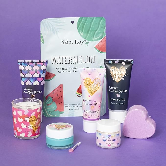 Valentines Bath and Body Advent Calendar, Wedding Gift of Thank you, Teen girls Happy Birthday Gifts for Women Mom -Luxury Spa advent calendar Spa Gifts for Women, Birthday Bridal Shower
