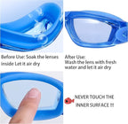 EWPJDK Swim Goggles - 2 Pack Swimming Goggles Anti Fog No Leaking For Adult Women Men