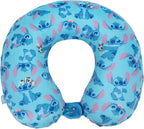 Bioworld Lilo & Stitch Kids' 3-Piece Travel Set With Luggage, Backpack, and Neck Pillow