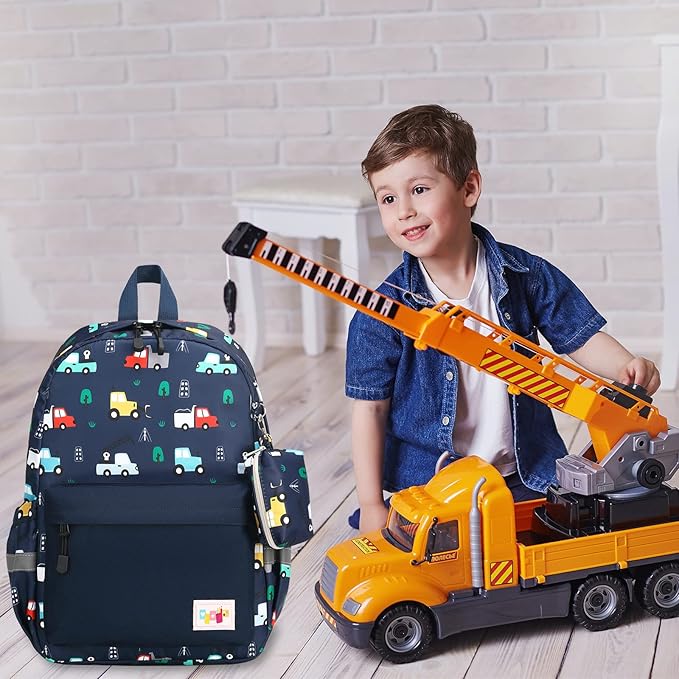 mygreen Toddler Backpack, Kids Backpack for Boys and Girls with Chest Strap | with Chest Strap